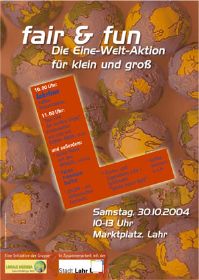 Organisation "fair&fun" Eine-Welt-Aktion